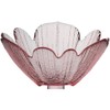 CRISTALICA Eiscremeglas Eisbecher Eisglas Eisschale Seerose rosa Colori Gelato 11cm