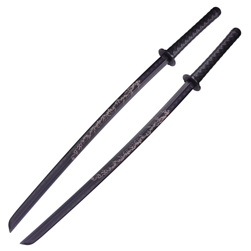 Polypropylene Katana Sword - Japanese Training Samurai Sword, Blunt Longsword,