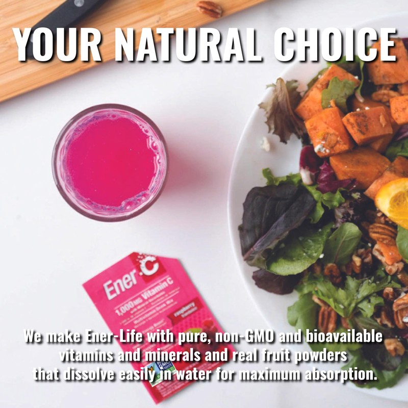 Ener-C Multivitamin Drink Mix - Vitamin Packets for Water, Electrolytes