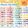 Audasi 30 Read and Rhyme Flip Books,Word Family Bulid Books