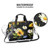 Laptop Shoulder Bag, Daisy Flower Sunflower Floral Computer Laptop Bag