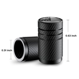 USARemote Tire Valve Stem Cap Covers – Universal Fit, Dustproof & Waterproof, Protects Against Air Leaks & Corrosion – Durable, Easy-to-Install Caps for Cars, Trucks, Motorcycles & Bicycles (5-Pack)