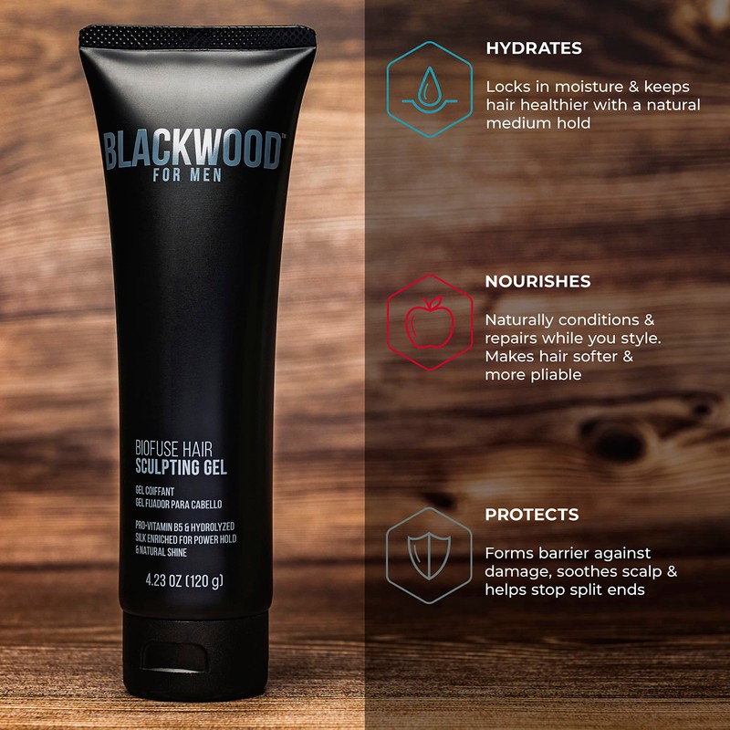 Blackwood For Men BioFuse Hair Sculpting Gel - Long Lasting