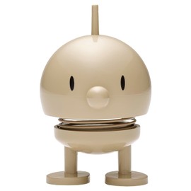 Hoptimist Bumble Bobble Figure & Lucky Charm, Scandinavian Decorative Figures for Living Room, Desk, Office, Office Decoration & Funny Small Gifts, 4.5 x 5.8 x 7.6 cm, Small, Latte