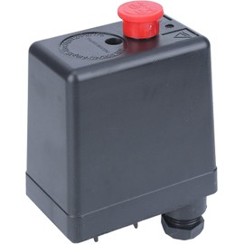 CYTGROUPER 75~175 psi Air Compressor Pressure Control Switch,G1/4in Single Hole 380v Air Pressure Switch,Pressure Control Switch for Air Compressor Accessory Pump Regulator