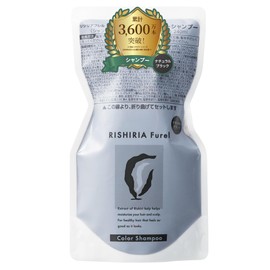 RISHIRIA Furel (リシリアフレル) Color Shampoo (Natural Black) Refill Pouch 240ml