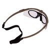 Nuprol Battle Pro Eye Protective Airsoft Glasses; Tan; Lens Insert