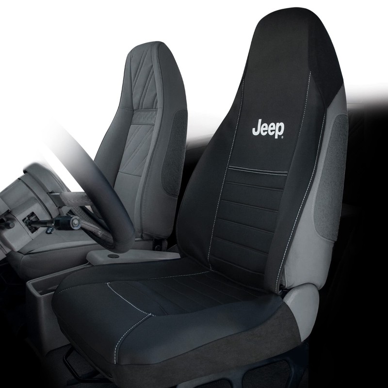 Plasticolor 008708R01 Jeep High Back 2 Piece Design Sideless Seat