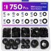 ANVINKU Stainless Steel Washers Assortment, 9 Sizes Washers Set M2