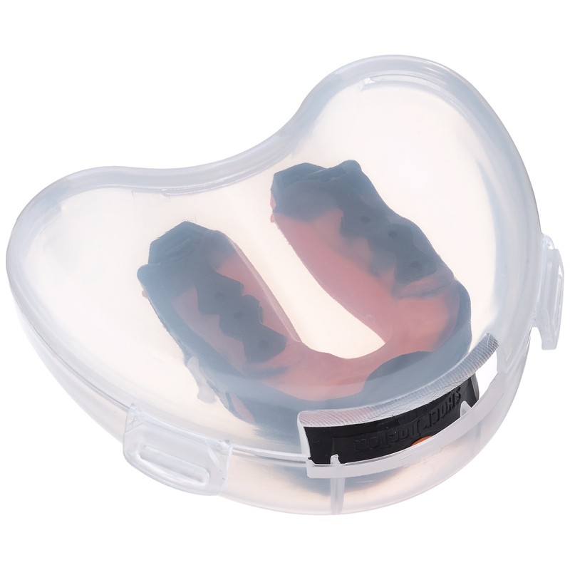 Shock Doctor Youth Gel Max Mouth Guard - Orange/Black