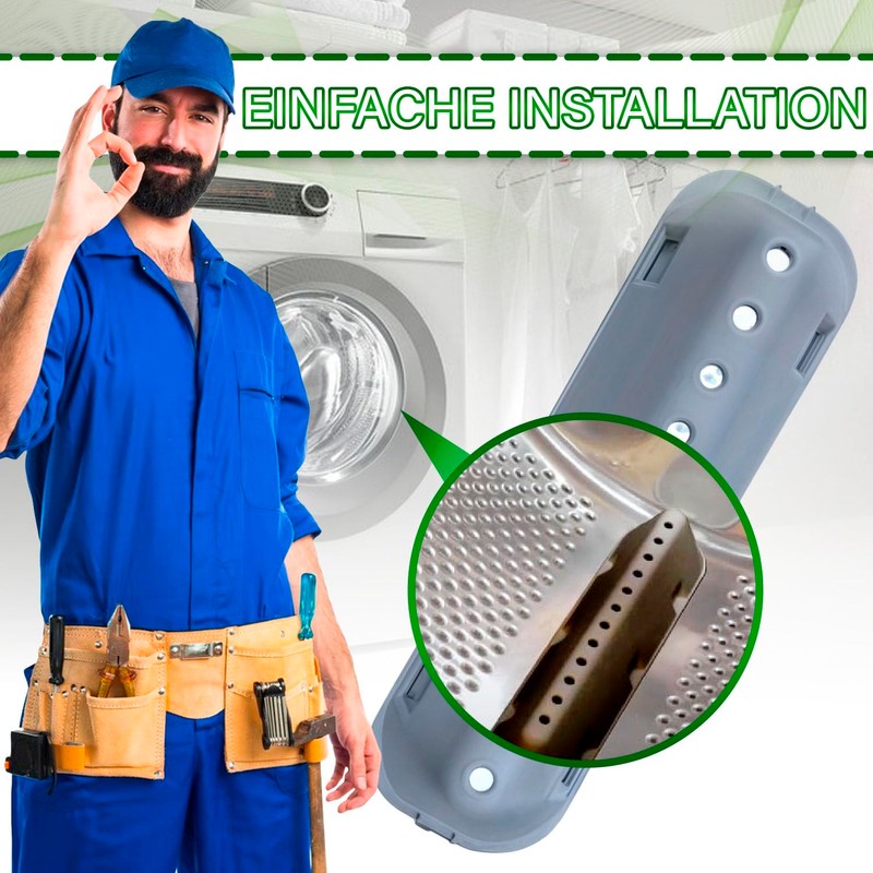 Drum rib for washing machine 184 x 53 mm with