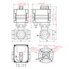50 Pcs PushtoConnect Fittings 360 Degree Rotatable HighStrength Flexible Durable