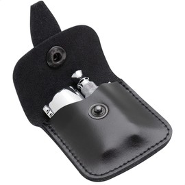 MERKUR Travel Razor 933C in Small Format Glossy Chrome | Three-Piece Razor with Straight Cut | Ideal for Wet Shaving | Zinc, Brass | Made in Germany