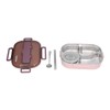 Stainless Steel Lunch Box Office Worker Student Children's Canteen Compartment