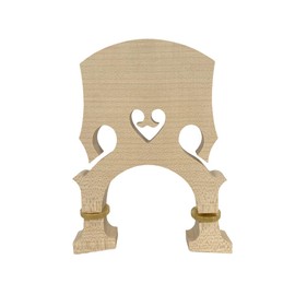 Yinfente 3/4 Upright Bass Bridge Maple Adjustable Bass Bridges Double Bass Parts Durable