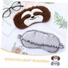 Gatuida 2pcs Soft Breathable Blackout Sleeping Mask for Cute Animal