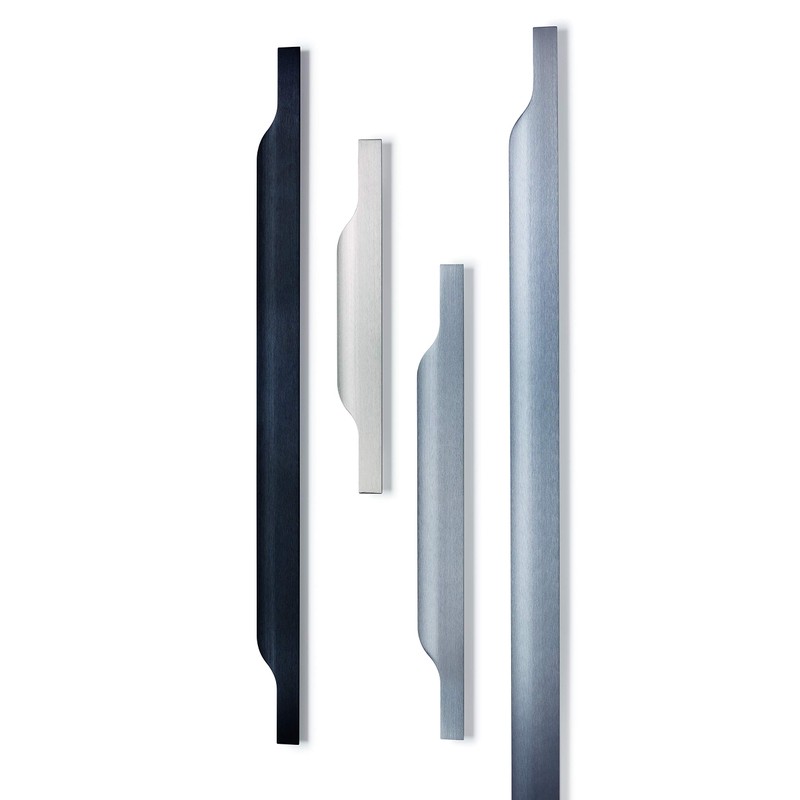 Gedotec Vector Kitchen Cabinet Handle Brushed Stainless Steel for Drawers