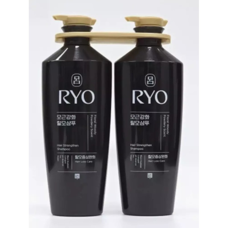Rye 려 흑운 볼륨&모근강화 샴푸 820ml x 2 Black Bean