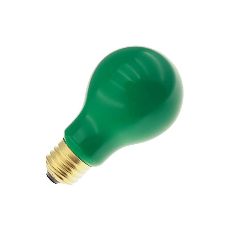 Specialty/Decorative 25A19/G, 25 Watt, 130 Volt, Medium Base, A19 Ceramic