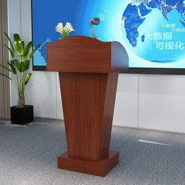 BIDM 비디엠 교단 선생님 연단 환영대 멀티미디어 책상 학교 교실 [17 티크 70*40*110 (1.5cm 두께판재)] BIDM Teacher's Podium Multimedia Desk for Classroom [17 Teak 70*40*110 (1.5cm Thick Panel)]