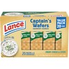 Lance Sandwich Crackers, Captain's Wafers Cream Cheese and Chives, 20