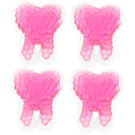 Healvian 4pcs Reusable Gel Ice Packs for Cold Compress for Swelling Injuries and Oral Care Versatile Nursing Ice Bag Bright for Sports and Comfort