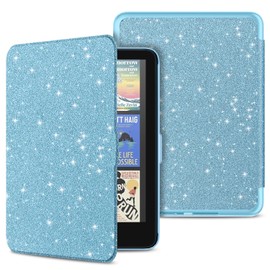 Patamiyar Case for 7 Inch Kindle Colorsoft Signature Edition 1st Gen & Kindle Paperwhite Kids & Signature Edition (12th Gen, 2024), Not for Remarkable Kobo 7 Inch, PU Leather Case with Auto Sleep/Wake