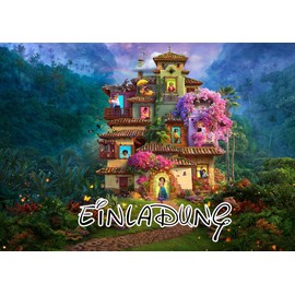 VSW Encanto No. 13 Invitation Cards & 12 Envelopes for Birthday Parties and Children's Birthday Parties