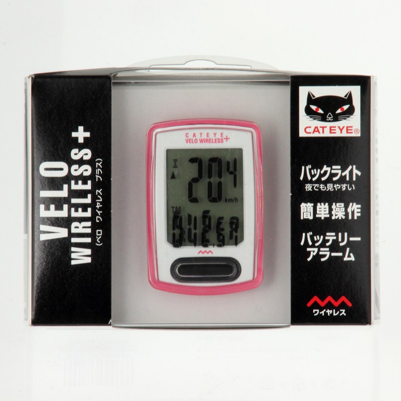 Cat Eye 094274 Velo Wireless Plus CC-VT235W Pink Velo Wireless