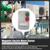 GOLACOD Magnetic Electric Motor Starter 220V 4KW 5.5HP 3 Phase