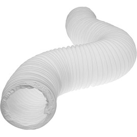 Vent Systems Diameter 125 mm 1 m long PVC flexible hose with steel wire. Flexible air lines for ventilation. Flexible heating, cooling and ventilation duct