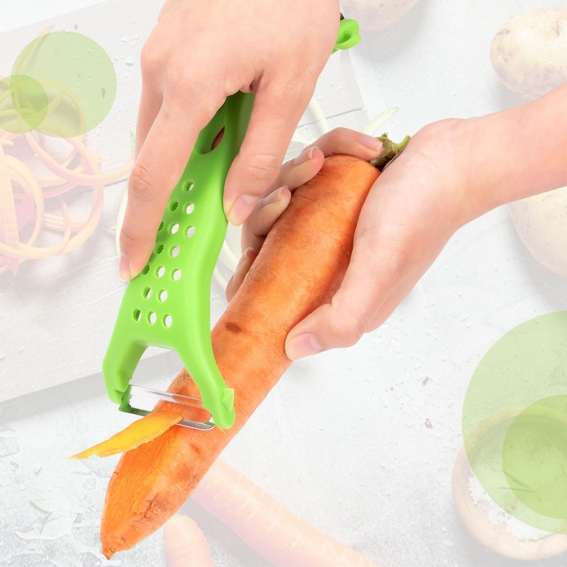 Veggieglide Vegetable Grater Double Sided Grater and Vegetable Peeler Multifunction