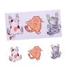 ULTECHNOVO 15sheets Cat Car Decal Window Stickers for Cars Strong