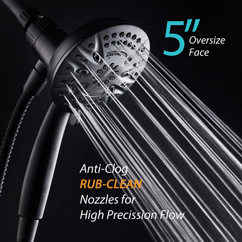 AquaDance New Magnetic Guidance Docking System - High-Pressure 8-setting Handheld