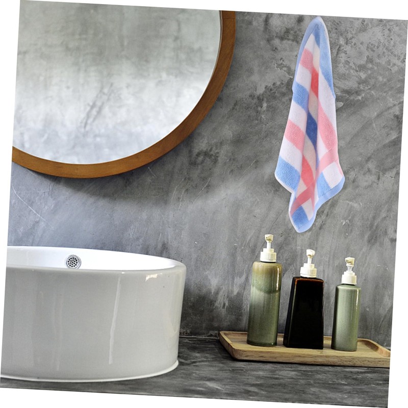 SUPVOX 3Pcs Cotton Face Towels for Soft and Absorbent Bath