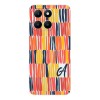 Funda Para Honor Para Mujer Rayas Pintura Con Tu Inicial