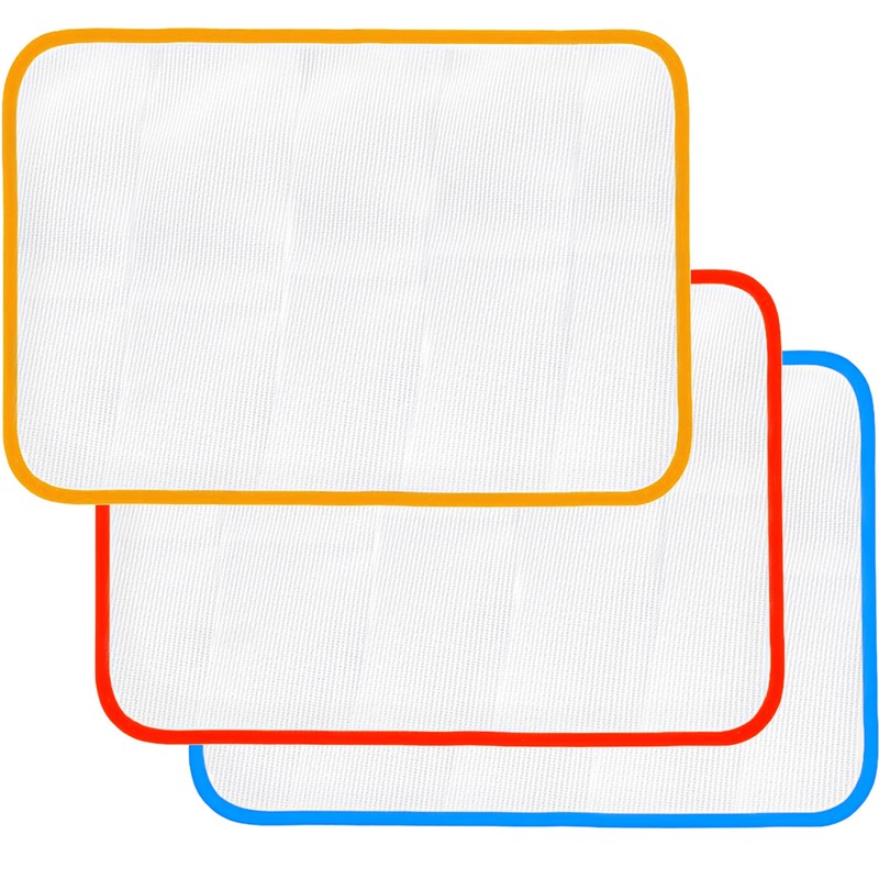 Pressing Cloth for Ironing - 3 Pcs Heat Resistant Mesh