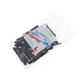 LSTYLE Dart Tips: Lippoint USA - 2BA Thread - Plastic Soft Dart Points (50 Pack) - Black