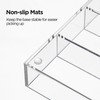 HBlife Acrylic Desk Drawer Organizer Tray with 6 Compartments, Small