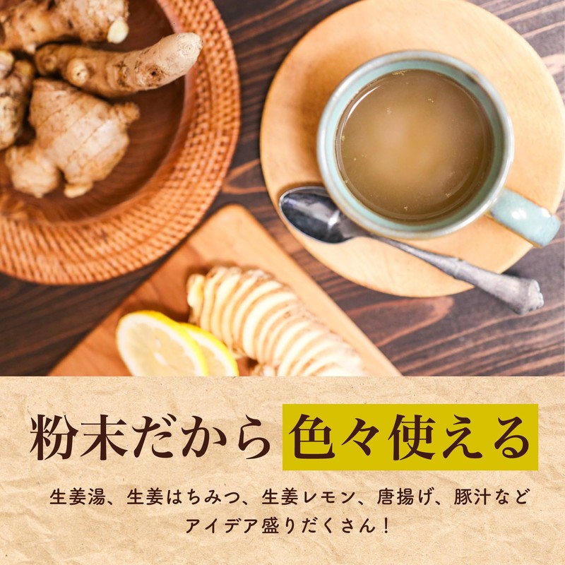 オーガニック 有機 大しょうが パウダー 20g x 3P 鹿児島県産 生姜 粉末