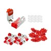 BIGtec Hirose TM21 RJ45 Connectors Network Connector 25 Pieces Red