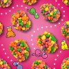Rainbow NERDS Gummy Clusters, Candy, Rainbow, Crunchy and Gummy, 8