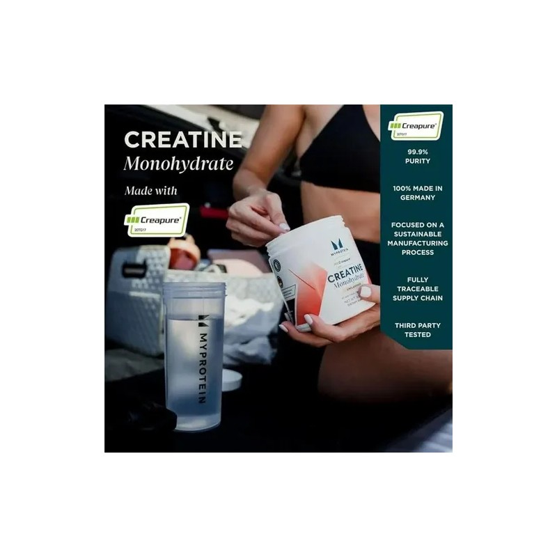 Suplemento En Polvo Myprotein Creatina De Creapure Creatina Monohydrate X
