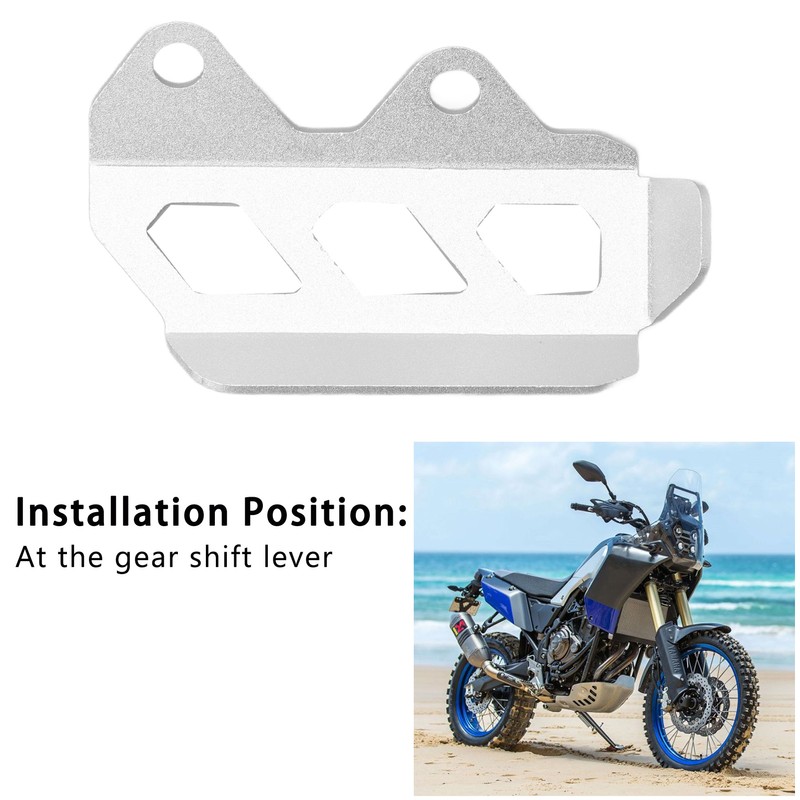 Motorcycle Gear Shift Lever Protective Cover Aluminium Alloy Replacement for