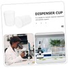 FELTECHELECTR 30Pcs Clear Measuring Cups Graduated Measuring Beakers for Laboratory