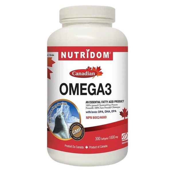 Nutridom Omega 3 1000mg 300 Softgels
