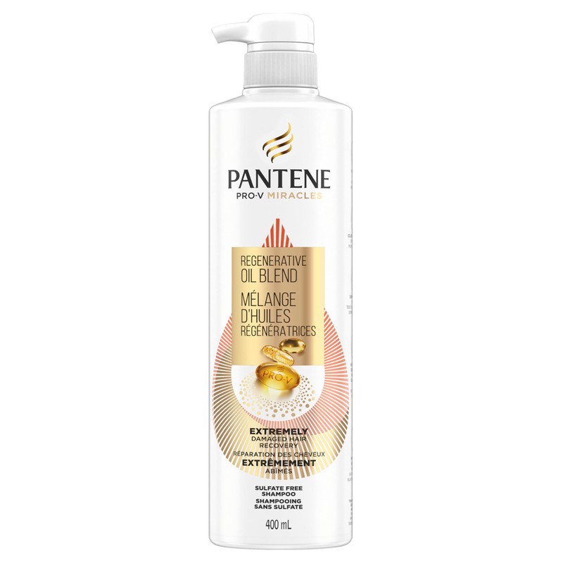 Pantene Pro-V Miracles Extreme Damage Care Regenerative Oil Blend Sulfate