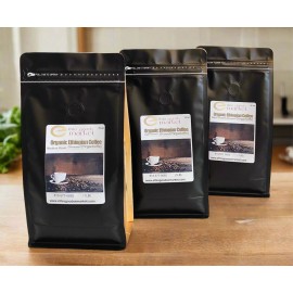 Ethio Goods eMarket Organic Ethiopian Roasted and Ground Coffee - 32 oz Medium