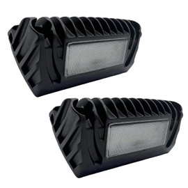 Vcanuplms RV Exterior Lights, Waterproof Aluminum LED Porch Light for RV Camper Trailer Truck 5th Wheel Towing Utility Vehicle, Low Current Energy Efficient Scene Lighting, 12V/24V