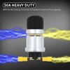 DaierTek - Interruptor de botón de arranque de 12 V,